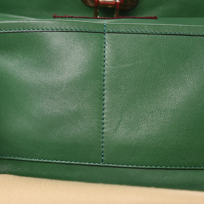 Valentino Garavani Vitello Medium Rockstud Tote Emerald 9 of 13