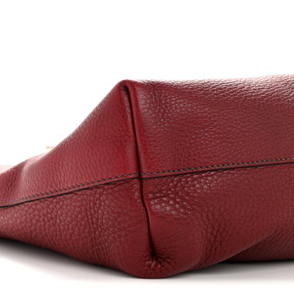 Prada Vitello Daino Shopping Tote Amaranto 9 of 15