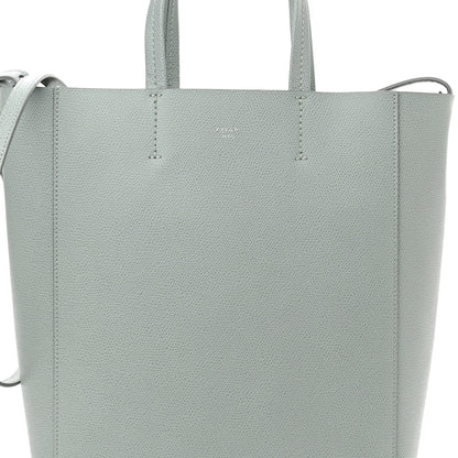 Celine Grained Calfskin Small Vertical Cabas Mineral 8 of 10