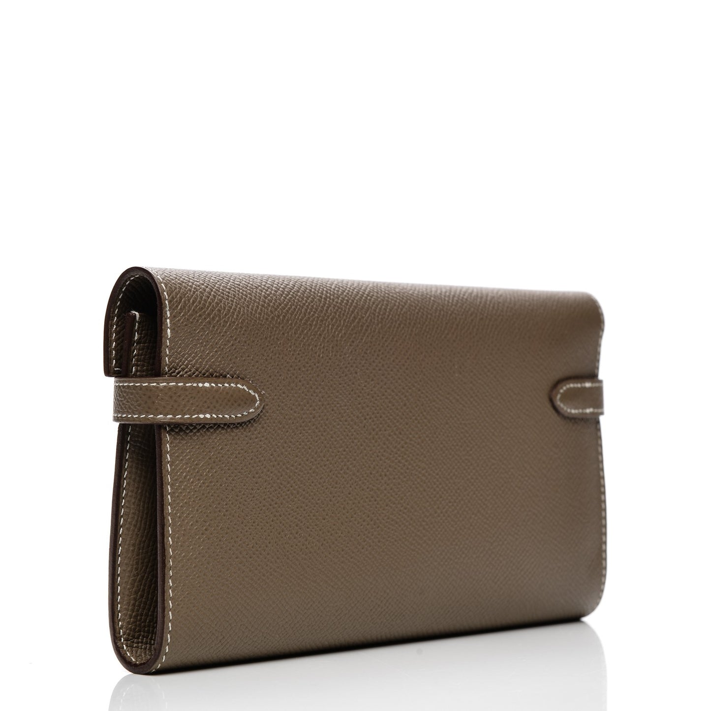 Epsom Kelly Longue Wallet Etoupe