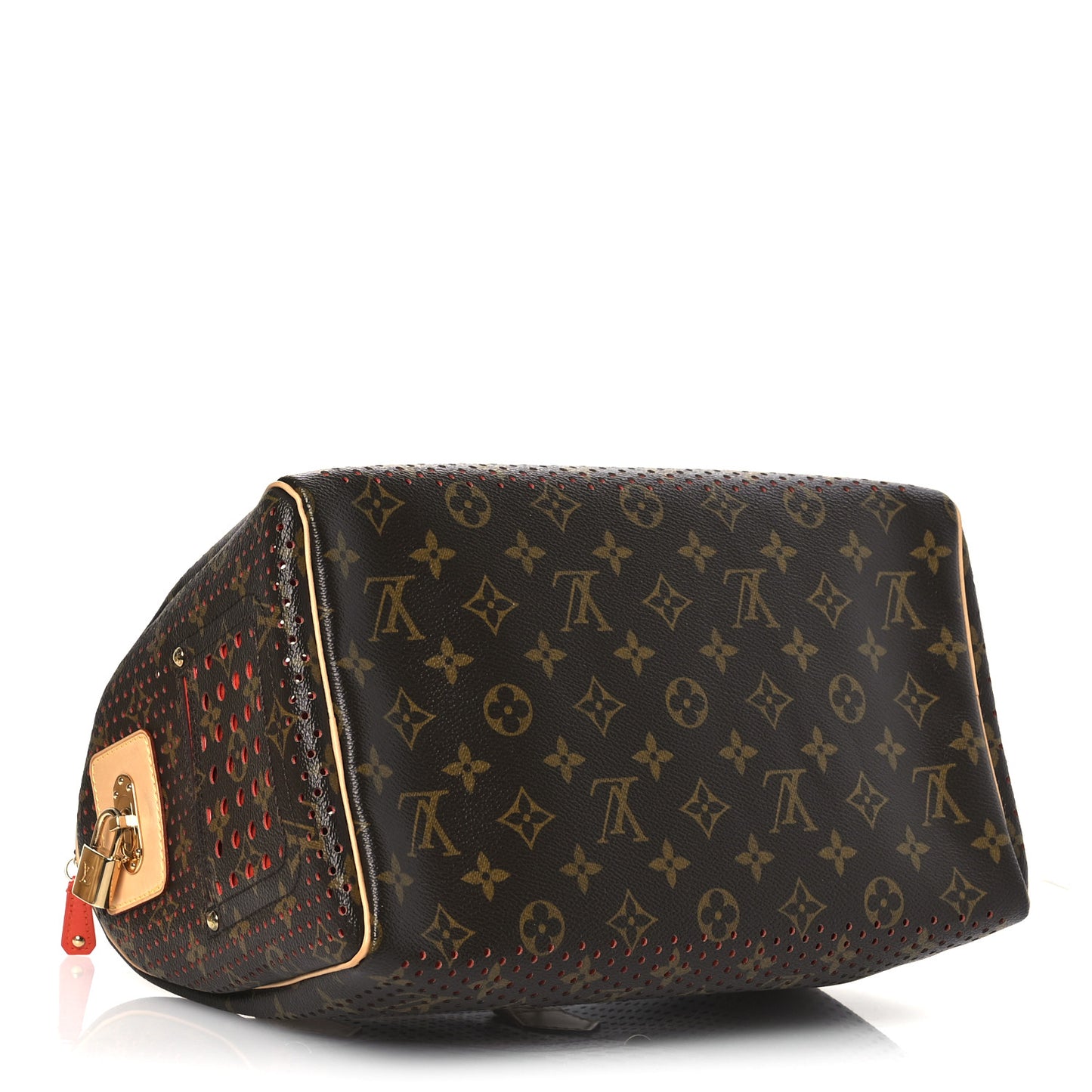 Monogram Perforated Speedy 30 Orange