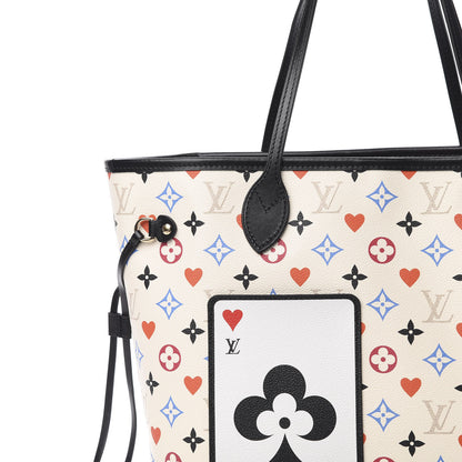 Louis Vuitton Game On Neverfull MM White 9 of 12