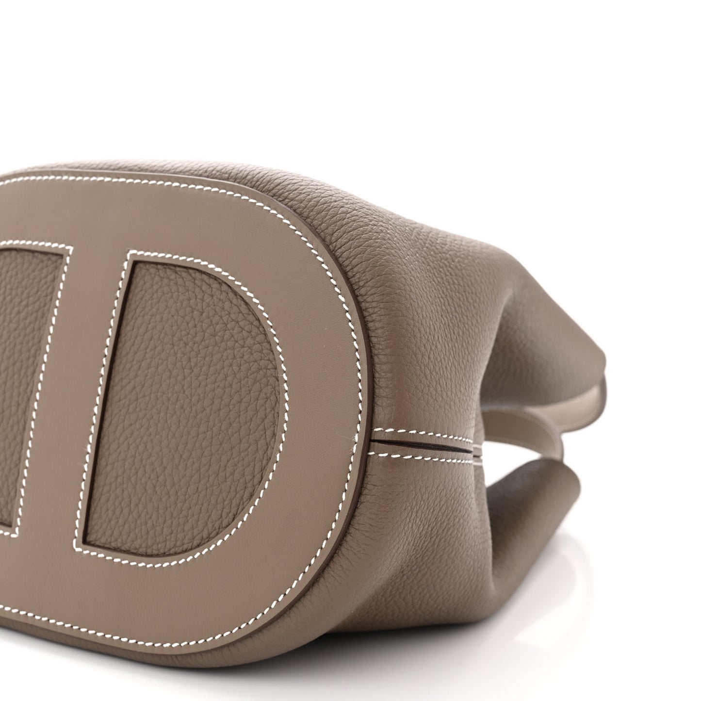 Taurillon Clemence Swift In-The-Loop 18 Bag Etoupe