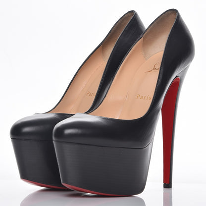 Christian Louboutin Kid Victoria 160 Pumps 39.5 Black 3 of 12