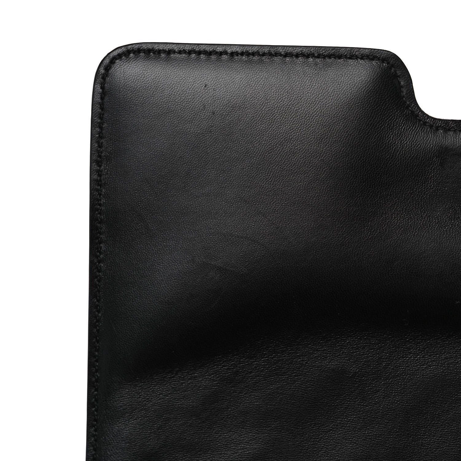 Burberry Calfskin Monogram Embossed Medium TB Chain Bag Black 9 of 9