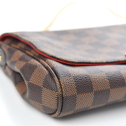 Louis Vuitton Damier Ebene Favorite MM 8 of 9
