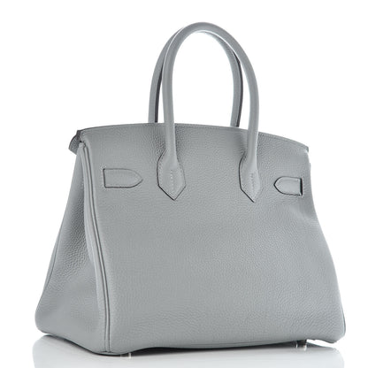 Hermes Togo Birkin 30 Bleu Glacier 3 of 38