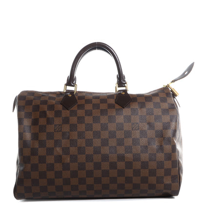 Louis Vuitton Damier Ebene Speedy 35 1 of 7