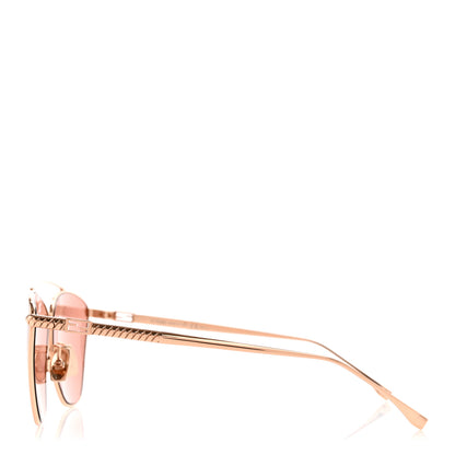 Fendi Metal Sunglasses FF 0438/S Rose Gold 3 of 7