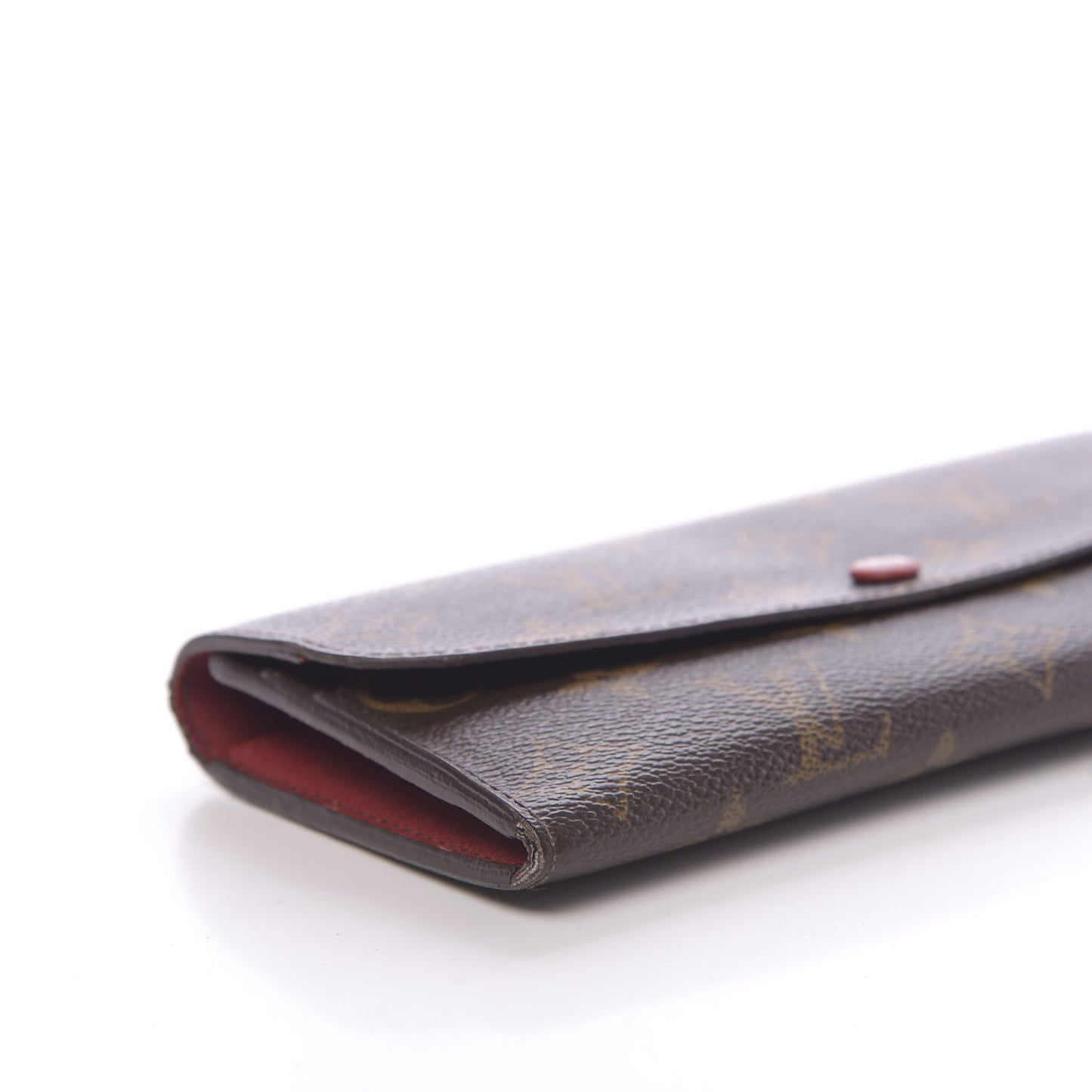 Monogram Emilie Wallet Red