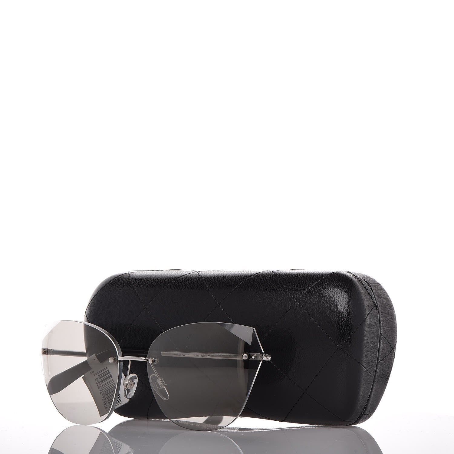 Chanel Cat Eye Sunglasses 4237 Silver 7 of 7