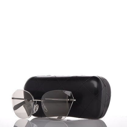 Chanel Cat Eye Sunglasses 4237 Silver 7 of 7