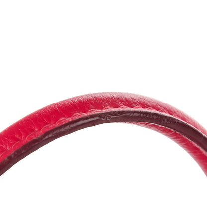 Louis Vuitton Veau Cachemire Soft Lockit MM Framboise 9 of 15