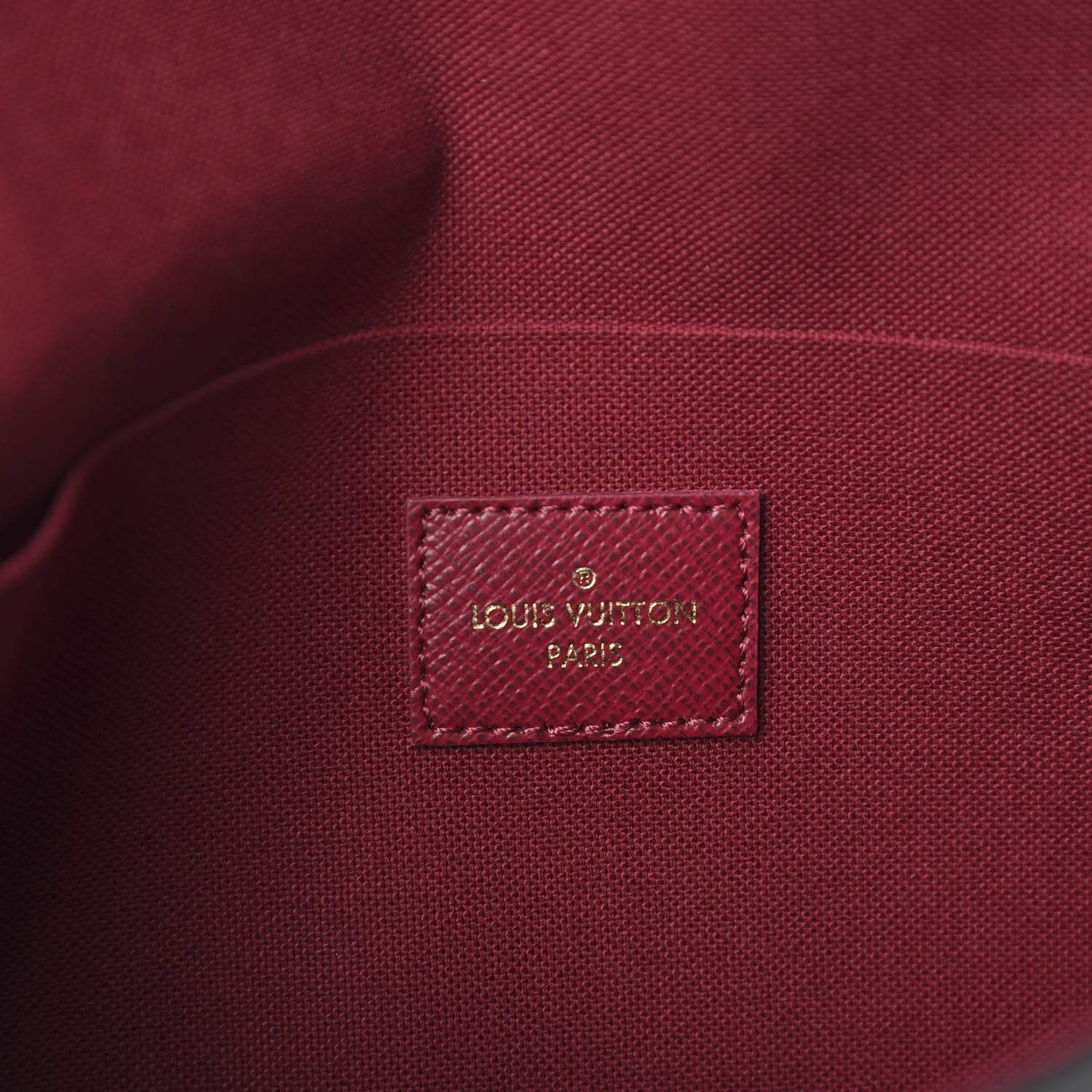 Louis Vuitton Monogram Pochette Felicie Chain Wallet Fuchsia 5 of 12