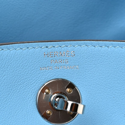 Hermes Swift Mini Lindy 20 Celeste 6 of 11