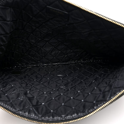 Chanel Caviar Geometric Quilted Cosmetic Case Black 5 of 7