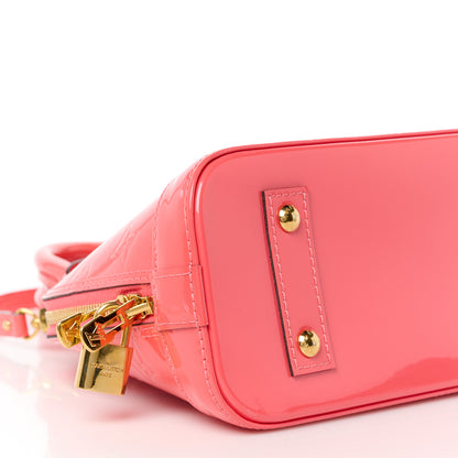 Louis Vuitton Vernis Alma BB Rose Litchi 12 of 13