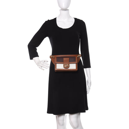 Louis Vuitton Taurillon Dauphine Bumbag Blackberry Snow 2 of 10
