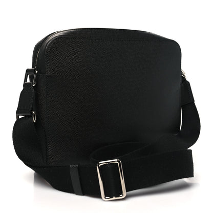 Louis Vuitton Taiga Anton Messenger PM Black 3 of 9