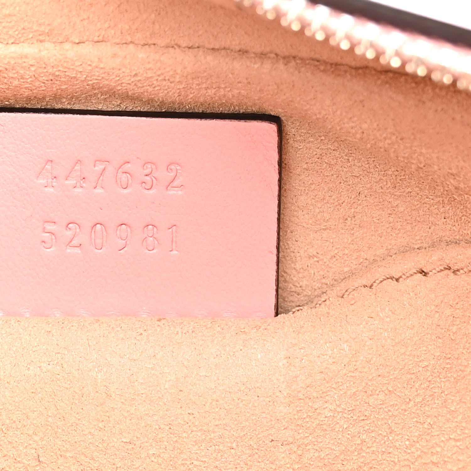 Gucci Calfskin Matelasse Small GG Marmont Chain Shoulder Bag Wild Rose 7 of 10