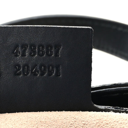 Gucci Soft GG Supreme Monogram Bees Small Crossbody Tote Beige Oro Black 7 of 9