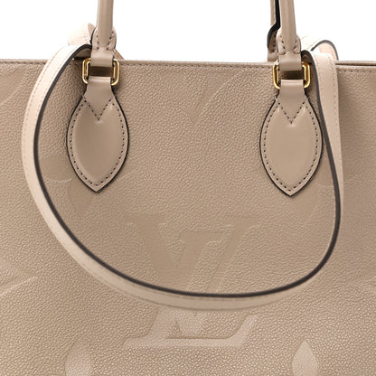 Louis Vuitton Empreinte Monogram Giant Onthego MM Tourterelle 7 of 9