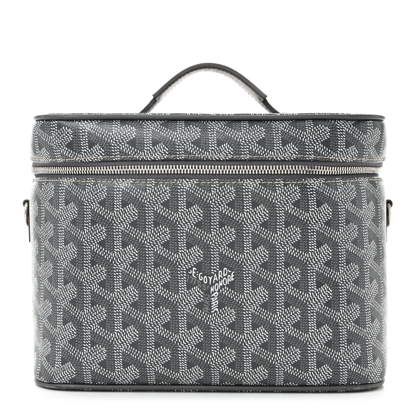 Goyardine Muse Vanity Case Grey