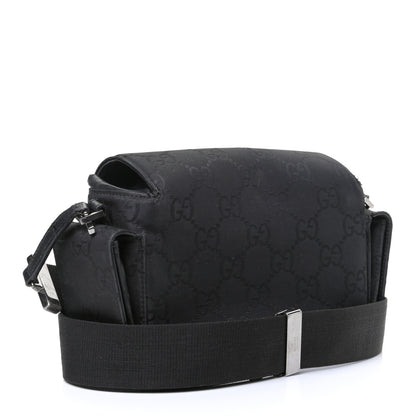 Gucci Monogram Crossbody Bag Black 2 of 5