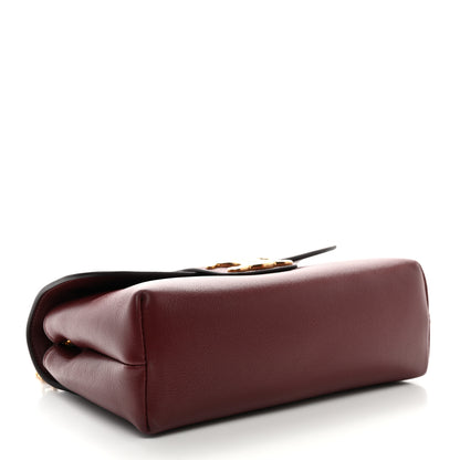 Celine Supple Calfskin Teen Victoire Light Burgundy 4 of 9