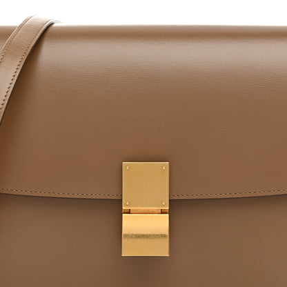 Celine Box Calfskin Medium Classic Box Flap Bag Taupe 8 of 10