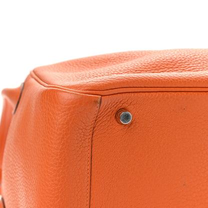 Hermes Taurillon Clemence Lindy 30 Orange 10 of 10