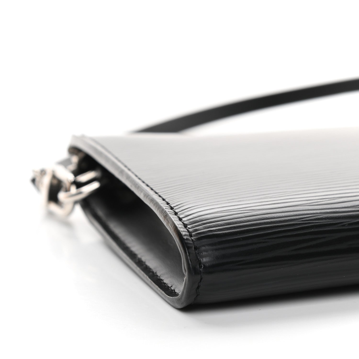 Louis Vuitton Epi Pochette Accessories 24 Black 7 of 8