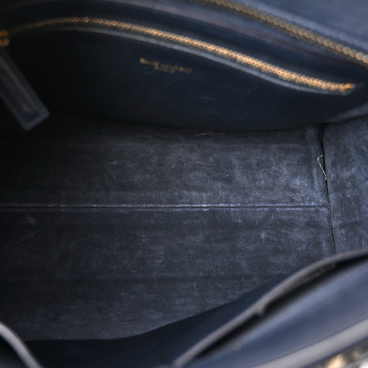 Smooth Calfskin Small Monogram Cabas Navy