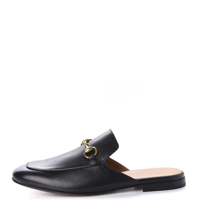 Gucci Calfskin Mens Princetown Slippers 9 Black 1 of 10