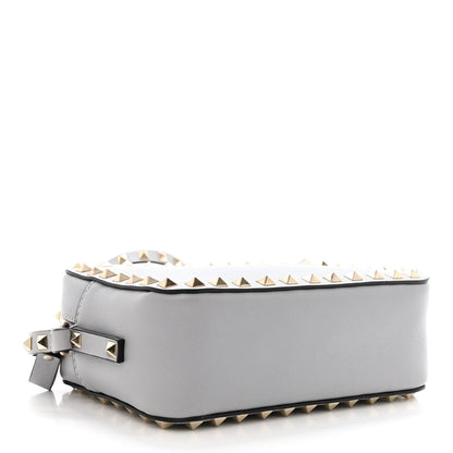 Valentino Garavani Vitello Rockstud Camera Crossbody Bag Light Stone 4 of 10