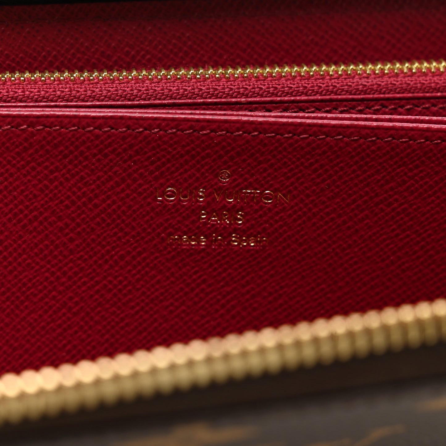 Monogram Zippy Wallet Fuchsia