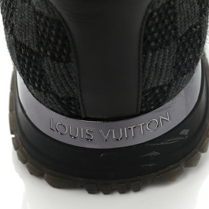 Louis Vuitton Calfskin Damier Run Away Sneakers 9.5 Graphite 10 of 12