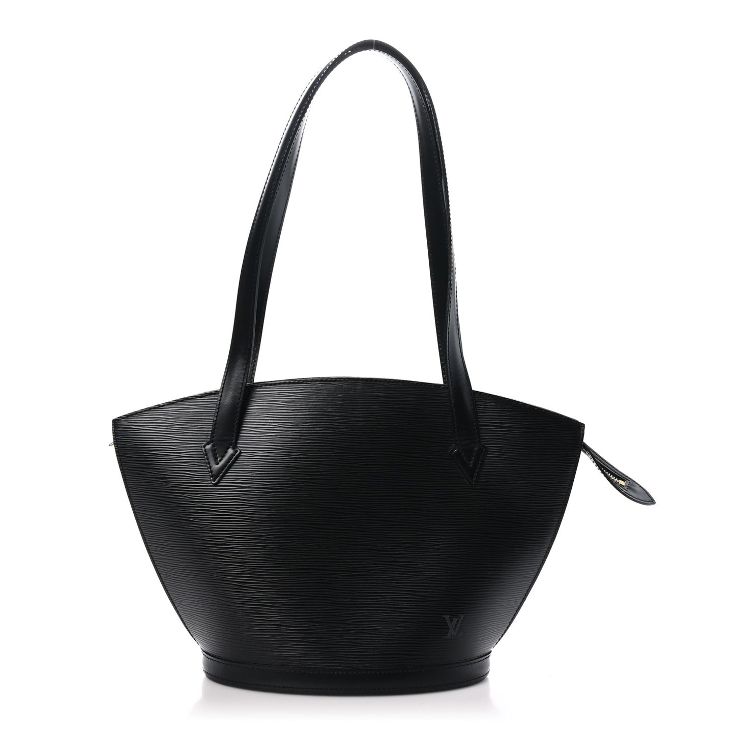 Epi Saint Jacques PM Long Straps Black