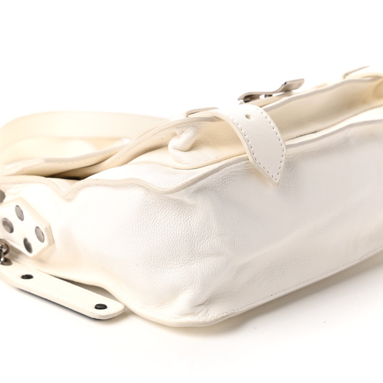 Proenza Schouler Lambskin Tiny PS1 Satchel White 6 of 10