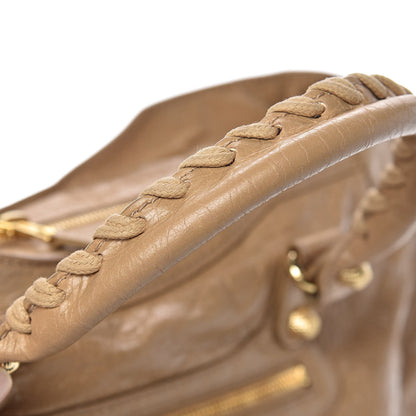 Balenciaga Agneau Giant 12 Gold Hardware City Beige Nougatine 14 of 16