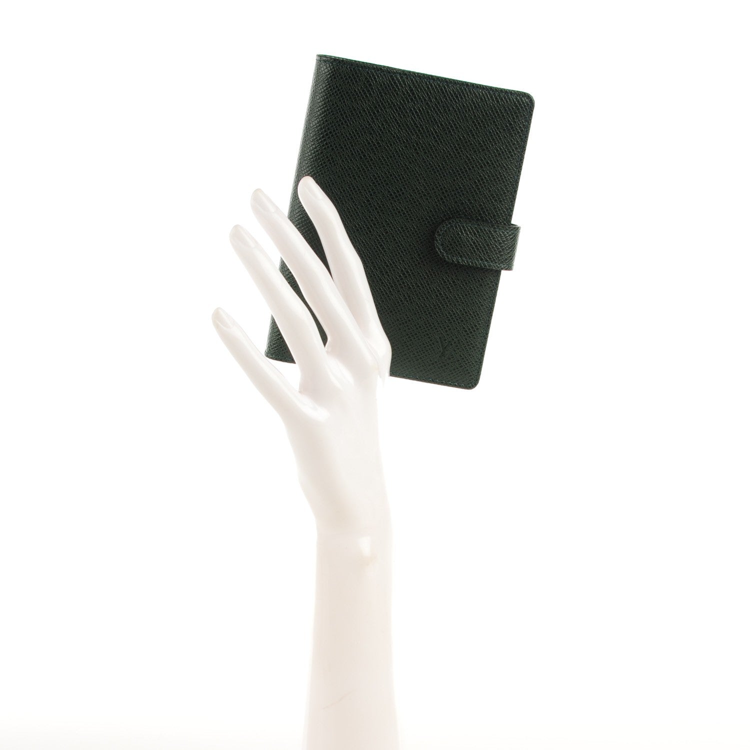 Louis Vuitton Taiga Small Ring Agenda Cover Epicea 2 of 7