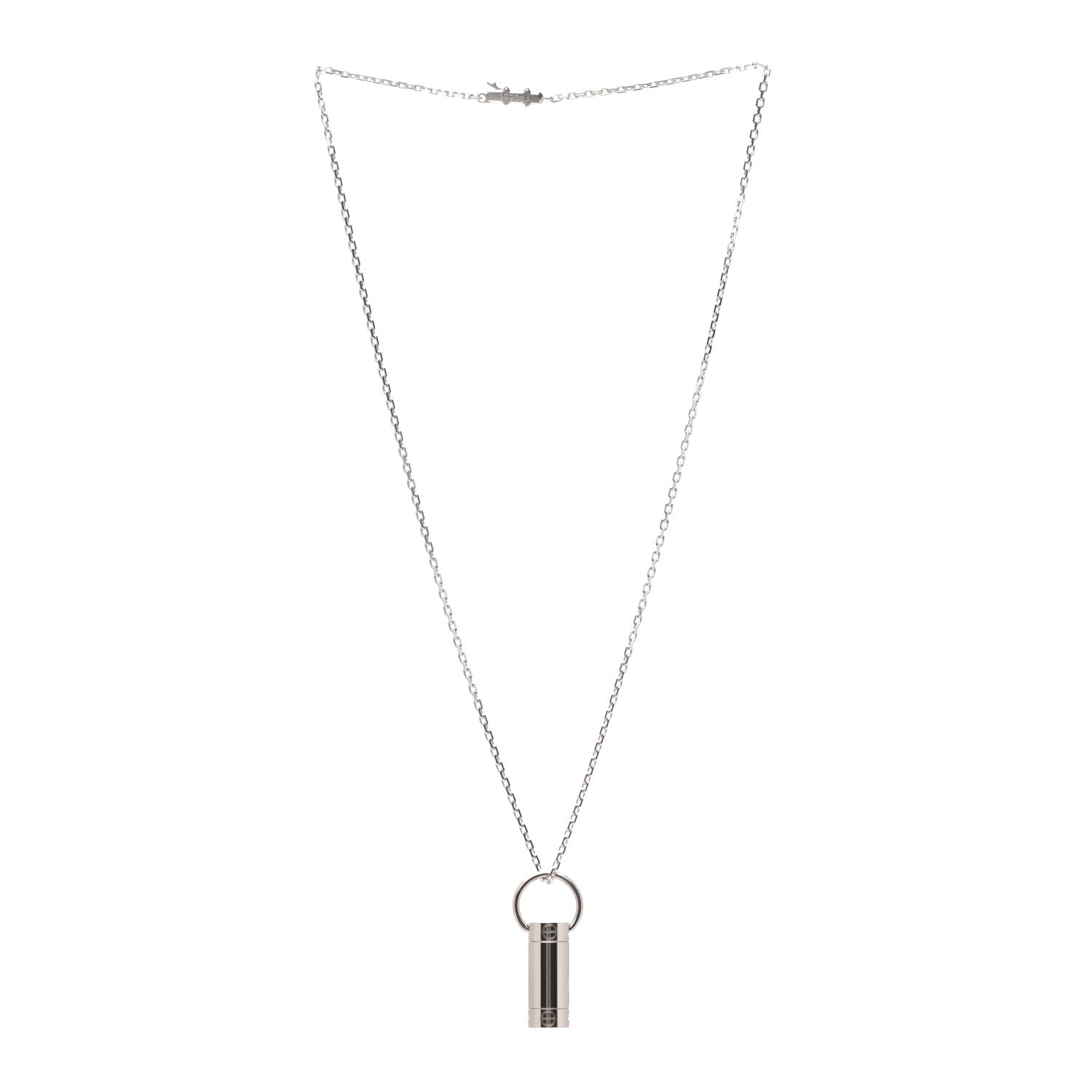 Cartier 18K White Gold LOVE Screwdriver Pendant Necklace 3 of 7