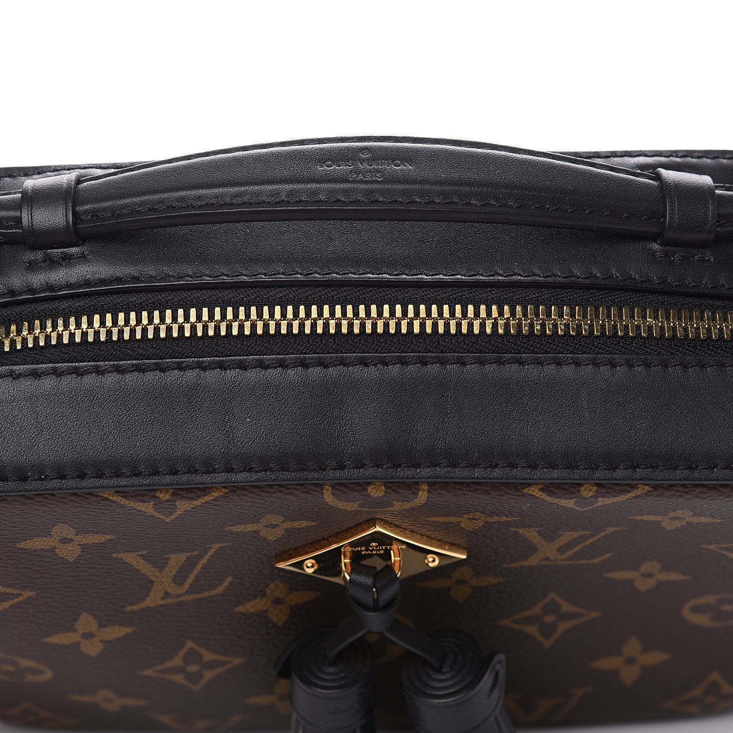 Louis Vuitton Monogram Saintonge Black 7 of 11