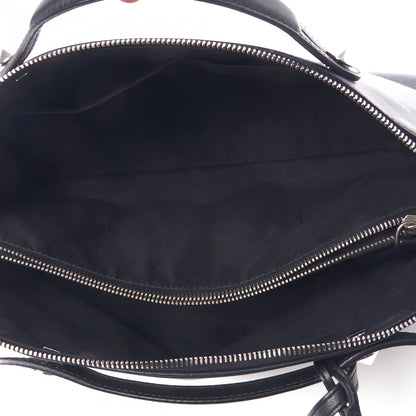 Fendi Vitello Dolce Large By The Way Boston Bag Black 7 of 11
