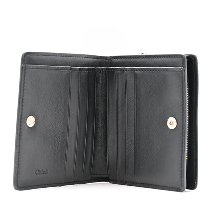 Chloe Shiny Calfskin Sense Compact Wallet Black 5 of 10