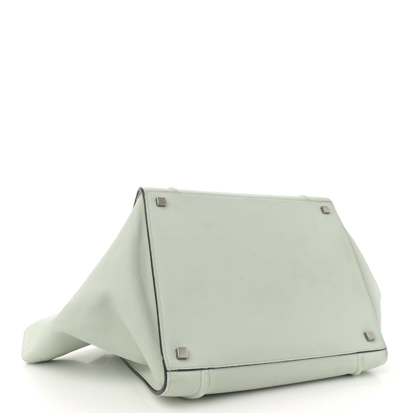 Baby Grained Calfskin Medium Phantom Luggage Jade