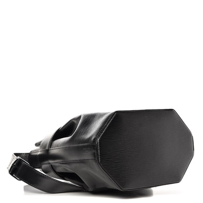 Louis Vuitton Epi Sac D'Epaule Black 4 of 8