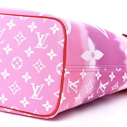 Louis Vuitton Monogram Escale Neverfull MM Rouge 8 of 8