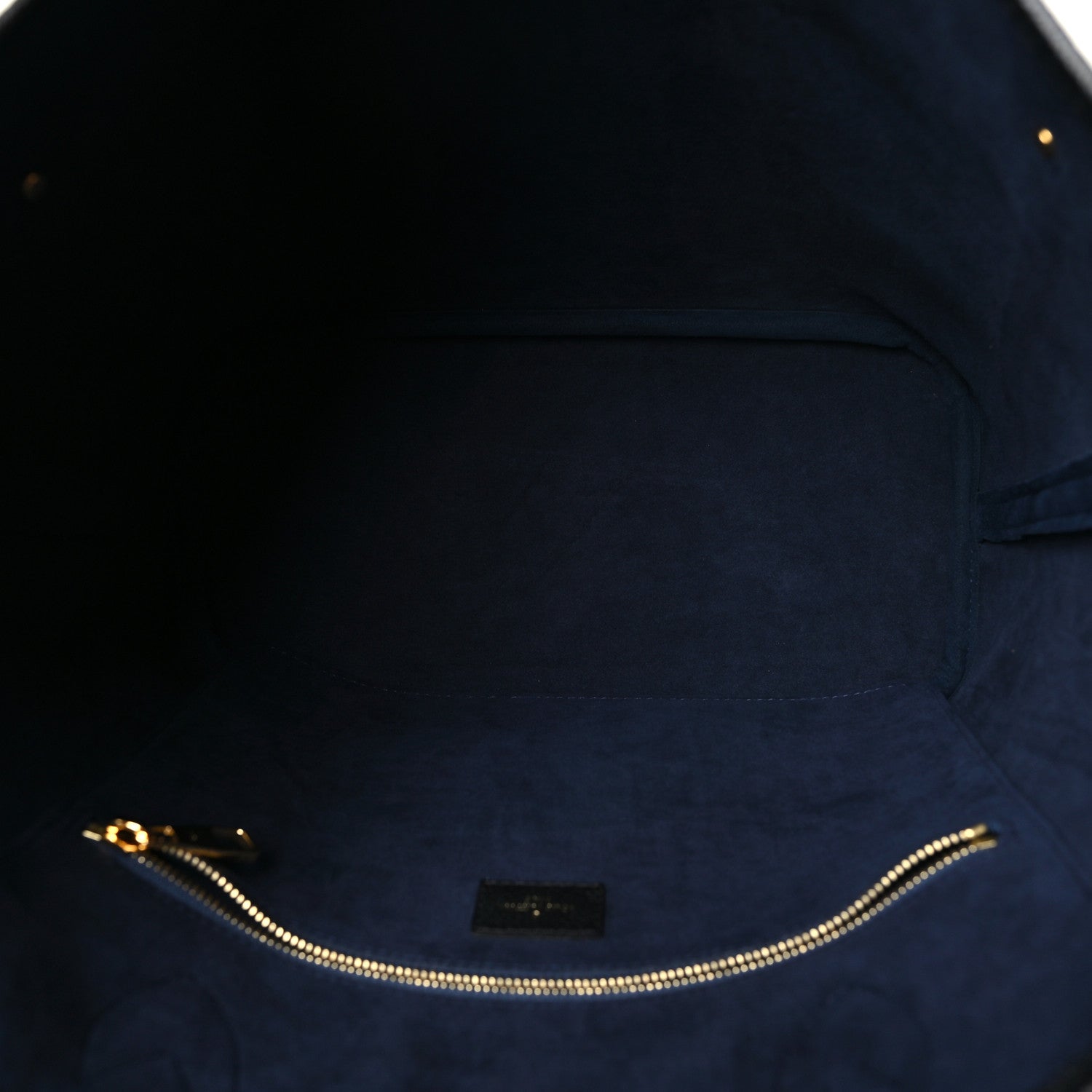 Louis Vuitton Empreinte Monogram Giant Neverfull MM Black 6 of 9