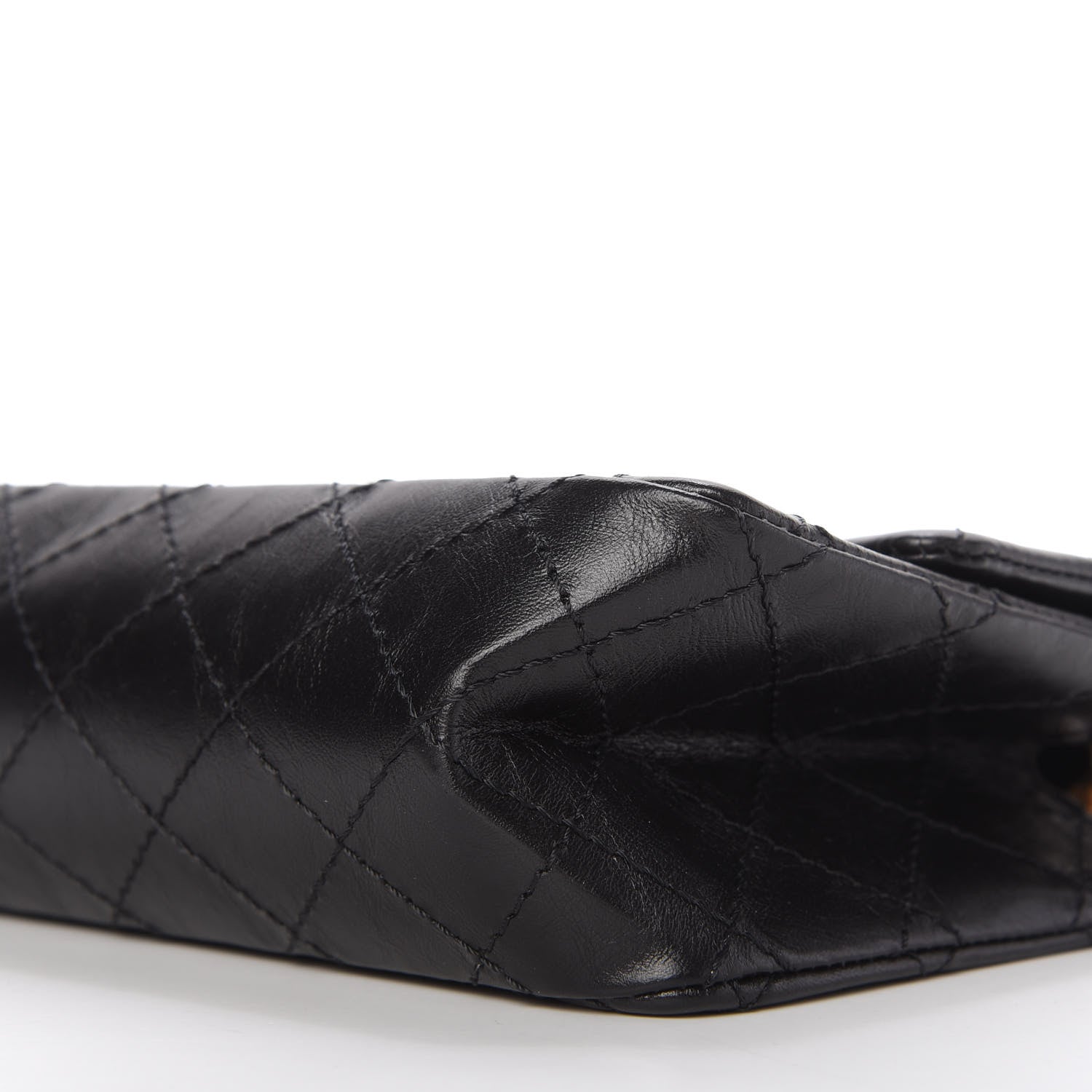 Chanel Aged Calfskin Quilted 2.55 Reissue Mini Flap Black 7 of 11